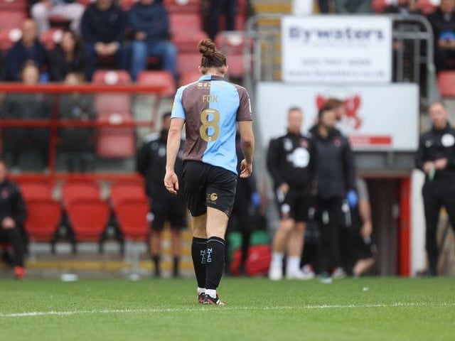 One game left of his ban and that will be against Newport on Saturday.