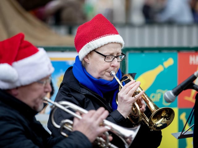 The last of 2024's festivities on the newly refurbished Market Square took place on Saturday December 21, in the form of Christmas carols.
