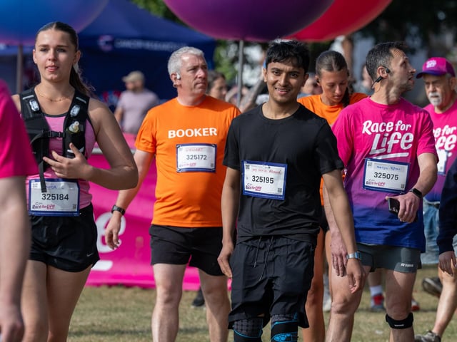 Runners taking part in the Race For Life at Abington Park in Northampton on Sunday, July, 12, 20026. Photo by David Jackson.