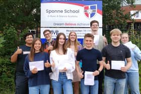 Sponne School Students delighted with A level results