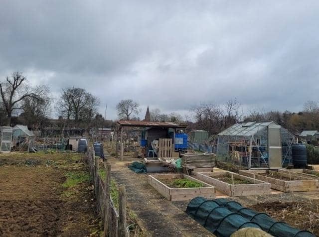 Having been awarded £1,500 last year, Crick allotment was able to expand its existing mains water supply – making gardening more accessible to the community.