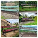 Brixworth Railway Benches