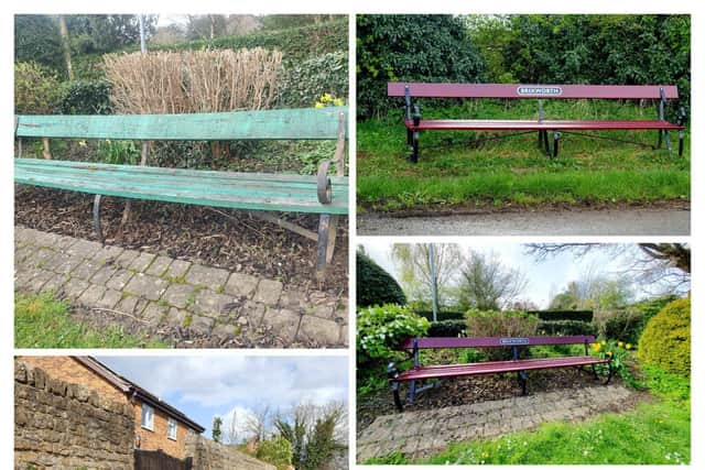 Brixworth Railway Benches