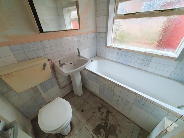 The agents describe it terrace house requiring modernisation with accommodation arranged on Two Floors