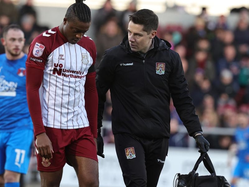 Joined on a deal until 2025 last summer but injury ruined his season. Hope to see him back some time next term