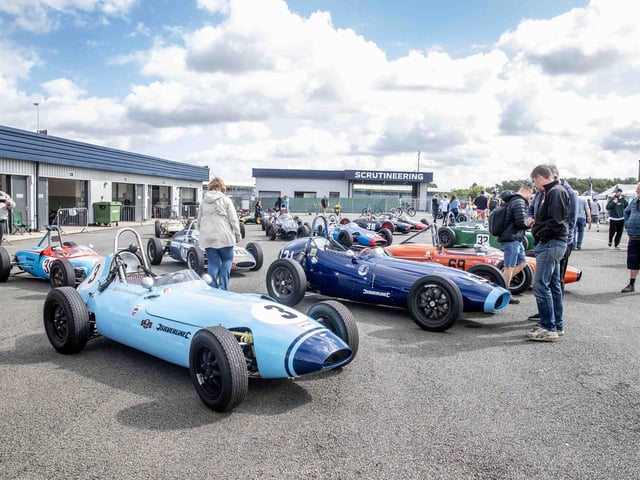 Classic cars, music, food stalls, kids entertainment and more took over Silverstone Circuit over the Bank Holiday weekend (Friday August 23 - Sunday August 25).