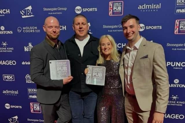 The Tollemache Arms team from Harrington named as the overall winner in The Great British Pub Awards/National World