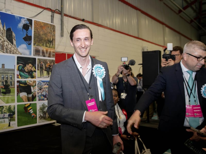 The West Northamptonshire Council election count
