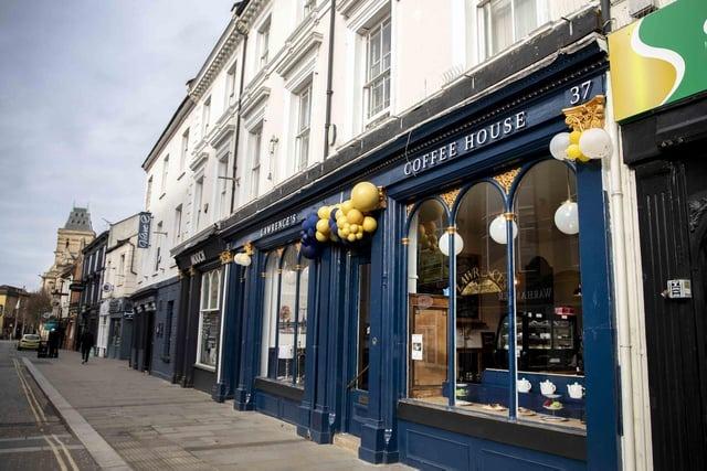 Thanks to two passionate pub landlords, Lawrence’s made its big return to the town centre as an independent coffee shop in February. Formerly part of the Oliver Adams building in St Giles’ Street, it traded for decades before closing in 2017 – but now it is back for good and customers are loving it.