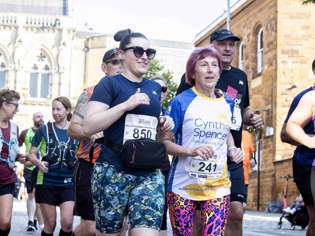 Hundreds of runners took part in the half marathon on Sunday September 15, 2024.