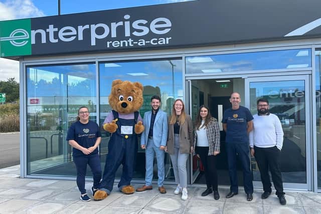 The McCarthy-Dixon Foundation’s team meeting with the Enterprise Rent-A-Car Kettering branch