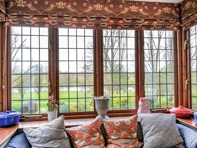 The agent says this home is good for family living and entertaining.