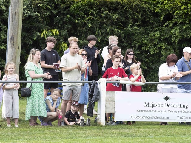 Hundreds gathered to remember 20-year-old Northampton amateur footballer Luke, who sadly died in January
