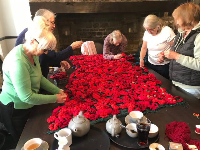 Poppy helpers at work
