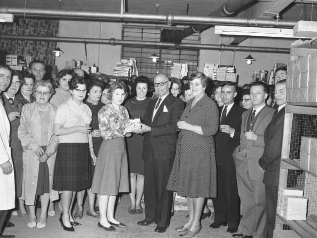 Presentation to Mr Roberts, March 31, 1965
