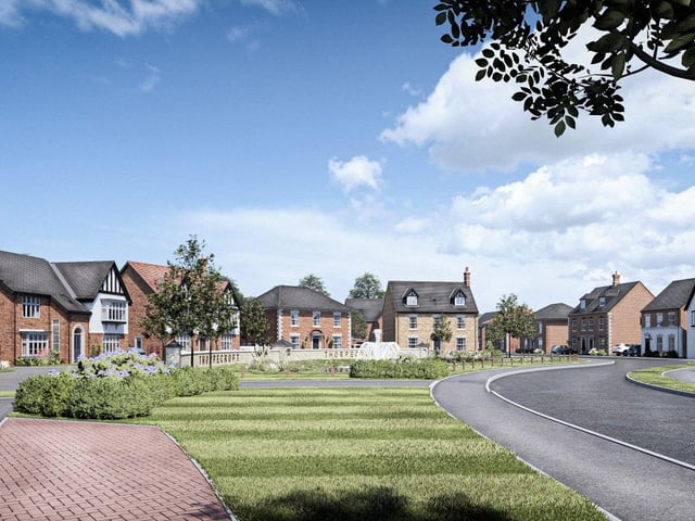 CGIs show what the new Thorpecroft housing estate could look like