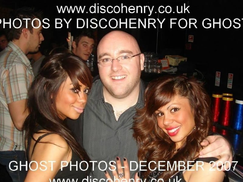 Nostalgic pictures from a night out at Ghost 16 years ago