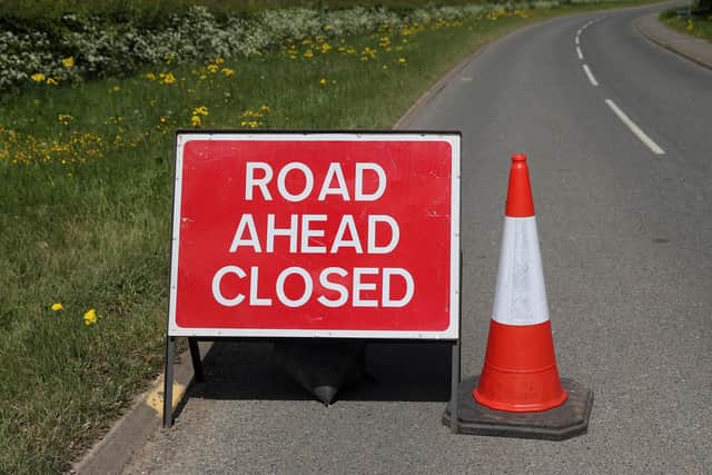 Four sets of roadworks are expected to cause delays of between ten and 30 minutes