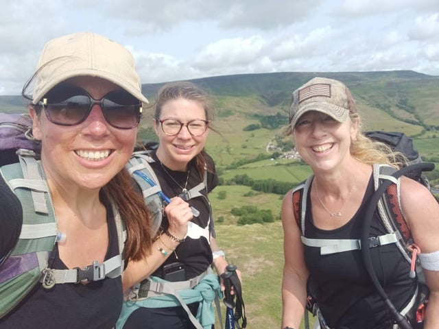 The intrepid staff members of Doddridge Centre training in Derbyshire.