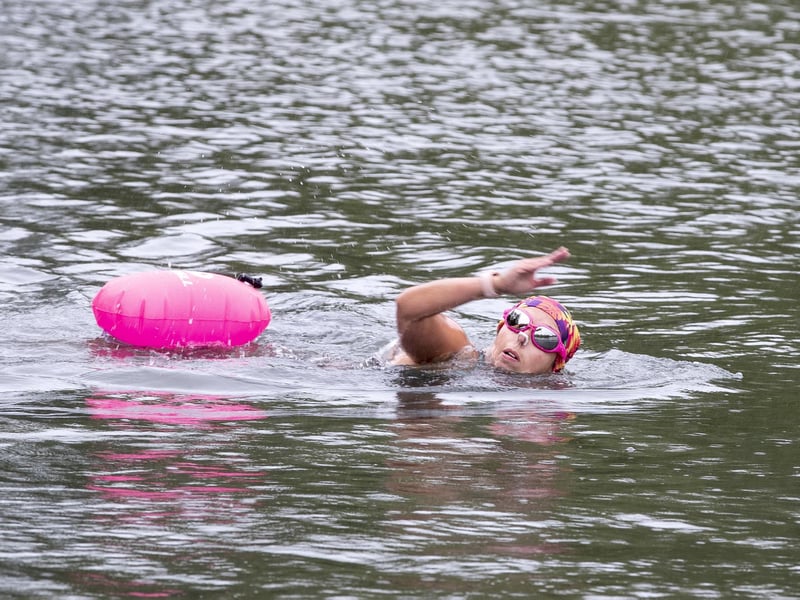 The lake at Bare Hill Farm, in Badby, Daventry, had its opening day on Saturday, August 5.
