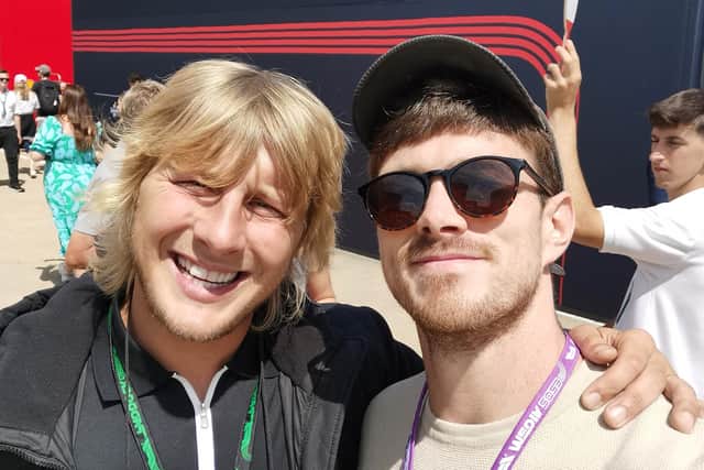 UFC fighter Paddy 'The Baddy' Pimblett was all smiles