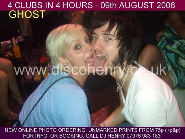 Nostalgic pictures from nights out at Ghost and Fever in August 2008