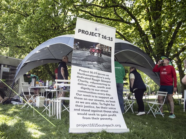 The charity run, in aid of Northampton rough sleeper charity Project 16:15 took place from 8am to 2pm on Saturday, May 20, 2023.