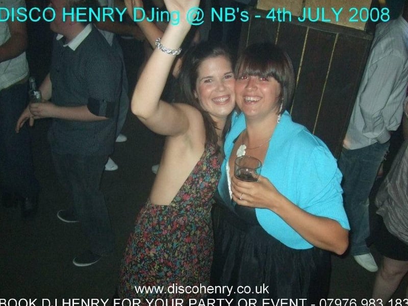 Nostalgic pictures from a night out on the town 15 years ago