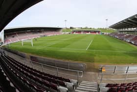 Sixfields Stadium has a 4.1 rating on Google for its matchday experience.