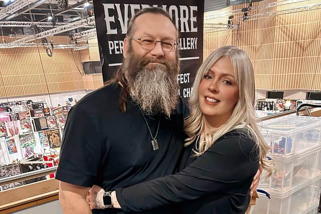 Jackie Firestone launched Evermore Permanent Jewellery in September last year and after tying the knot at Duston Village Bakery in January, her husband Phil joined the venture.