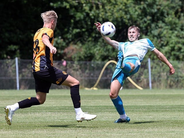 Partnered Fornah and McGeehan in midfield from the start. Joined Perkins in lasting 75-80 minutes. Promising, albeit very early, signs of an understanding building with Fornah. He wasn't afraid to make his voice heard either.