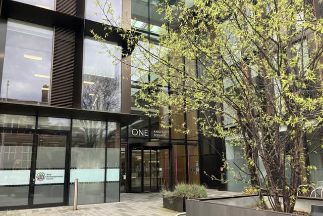 One Angel Square, Northampton, headquarters of West Northamptonshire Council. (Image: Nadia Lincoln LDRS)