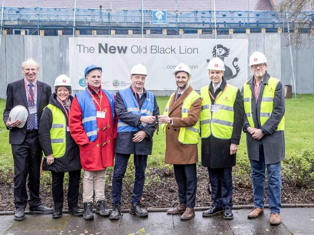 Here's how the historic Grade II Listed pub is looking so far during £3.5 million refurbishment works