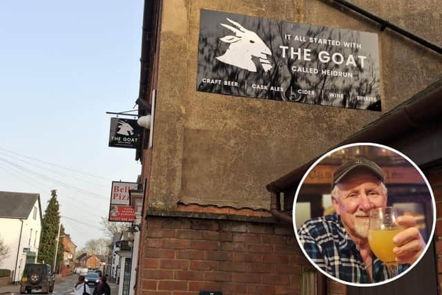 The Goat launched in High Street, Long Buckby in March last year and is the venture of husband and wife Richard and Laura Mitchell.