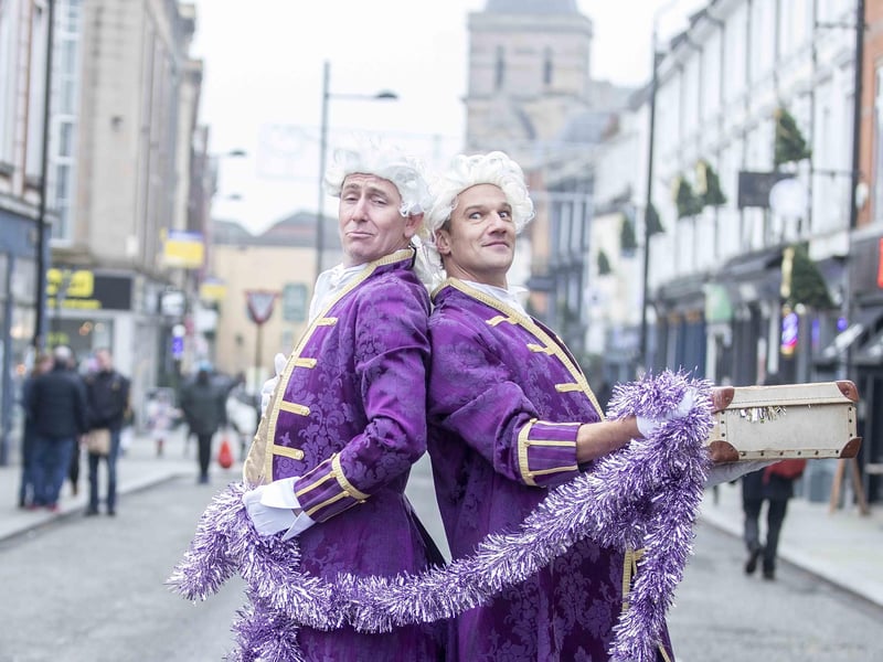 St Giles’ Street was closed to traffic to allow shoppers to walk freely down the road, which created a welcoming, community feel.