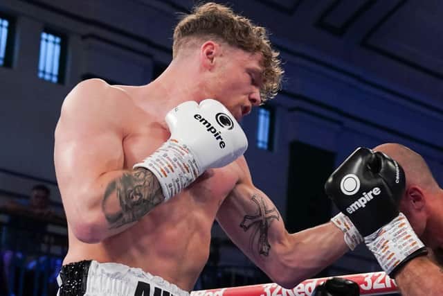 Ben Fail made it seven wins out of seven as a professional on Saturday night (Picture: Queensberry Promotions)