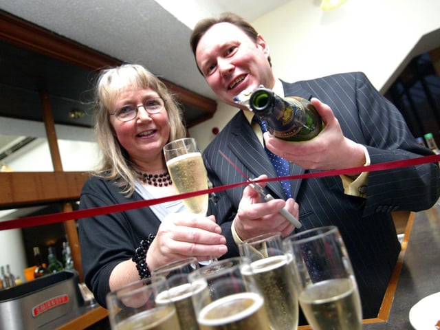 New Theatre VIP bar opens with the help of sponsors from Shoosmiths, Northampton at the Royal & Derngate