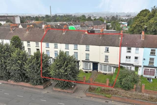 The 32-bed student accommodation at Royal Terrace, Northampton, is on the market for £2.25 million.