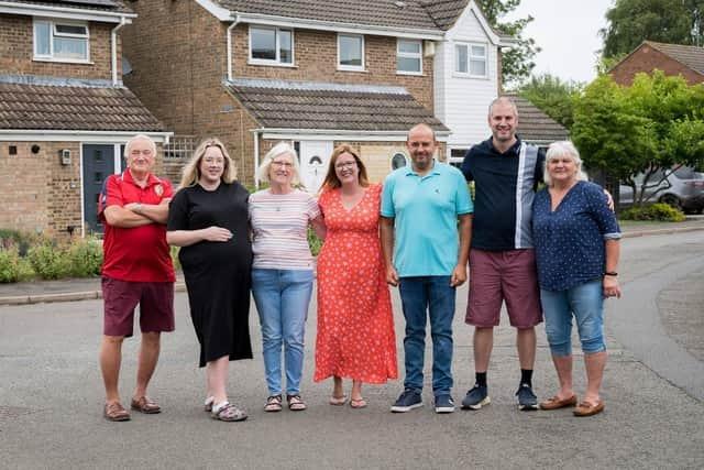 12 neighbours in Brixworth won a share of £1 million when their street was announced on the Postcode Lottery on Saturday July 15, 2023. The neighbours all won £77,000, which they said was life changing. Adventures around the world, a wedding, a bigger car and more are now on the cards.