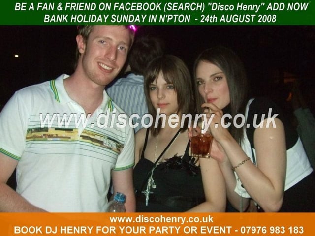 Nostalgic pictures from a night out on the town