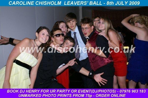 Photos from Caroline Chisholm's Sixth Form prom on July 8, 2009.