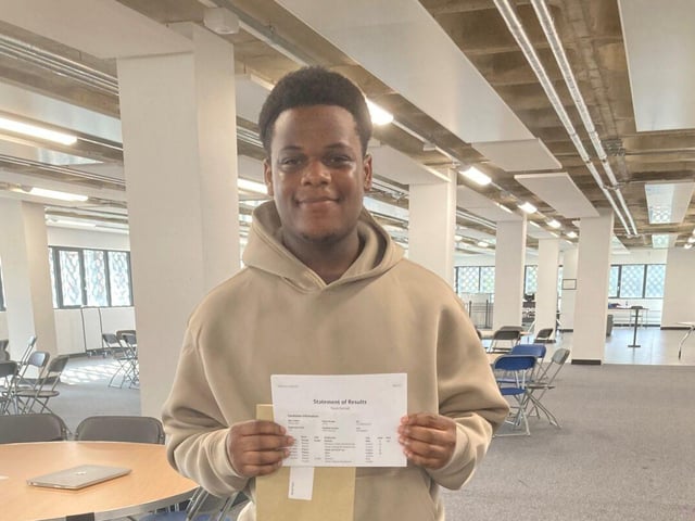 Sam is off to Salford to study business management