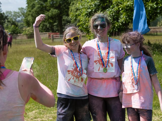 The Cynthia Spencer Northampton Colour Run 2022 took place at Overstone Park on Saturday, June 11.