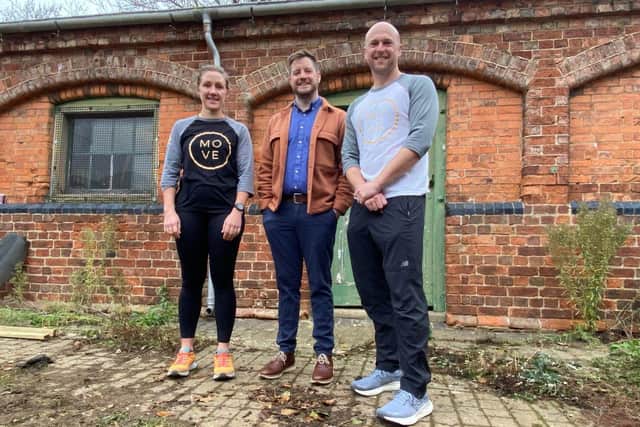 Thea Jackon, Richard Clinton and Lee Daggett.