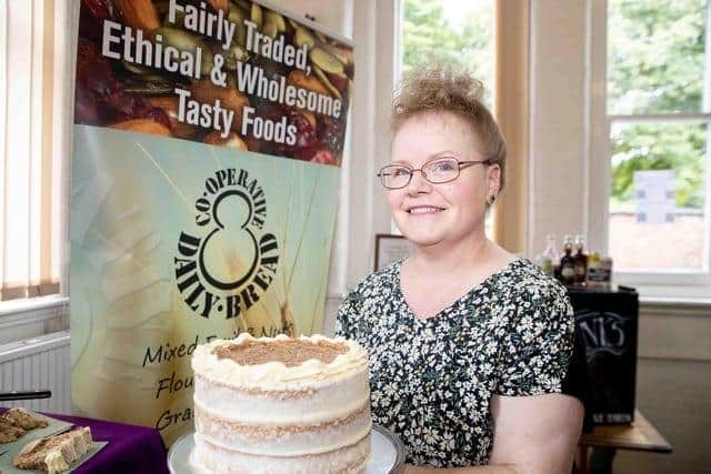 Mindy Robinson has run SophistiCake Creations from her home in Duston since she founded the business at the end of 2012. Photo: Kirsty Edmonds.
