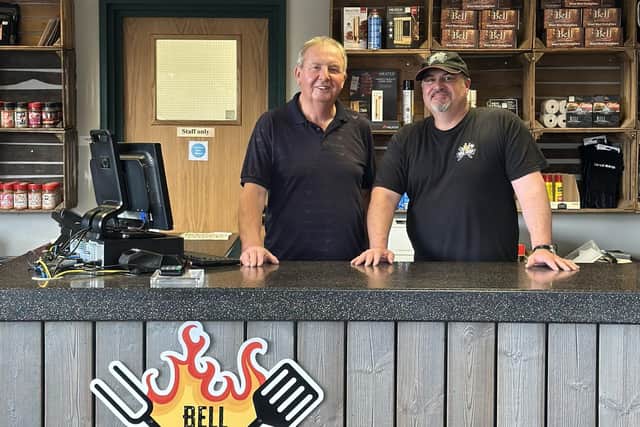 Some of the Bell BBQ Shop team