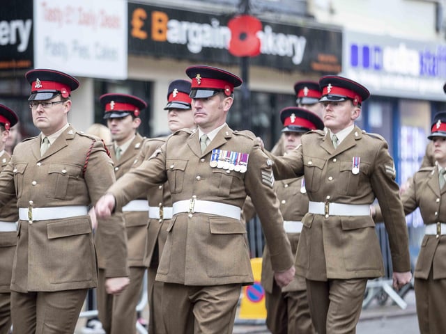 Remembrance Day 2023, Northampton. (Pictures: Kirsty Edmonds)