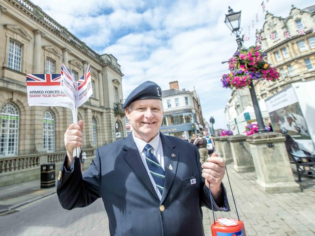 The Armed Forces Day celebrations in Northampton town centre held on Saturday (June 29) included entertainment and interviews with military personnel.