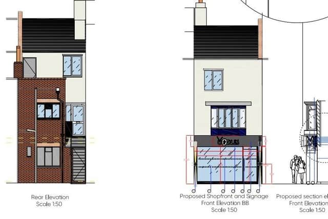 An sketch of what the site could look like once complete