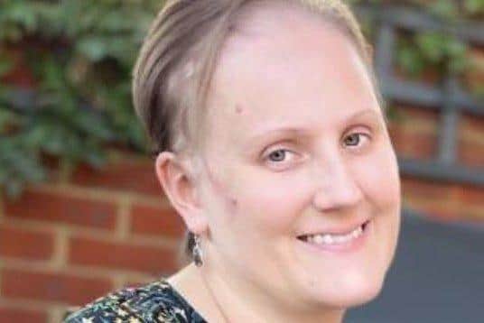 Brain tumour patient Helen Hannam